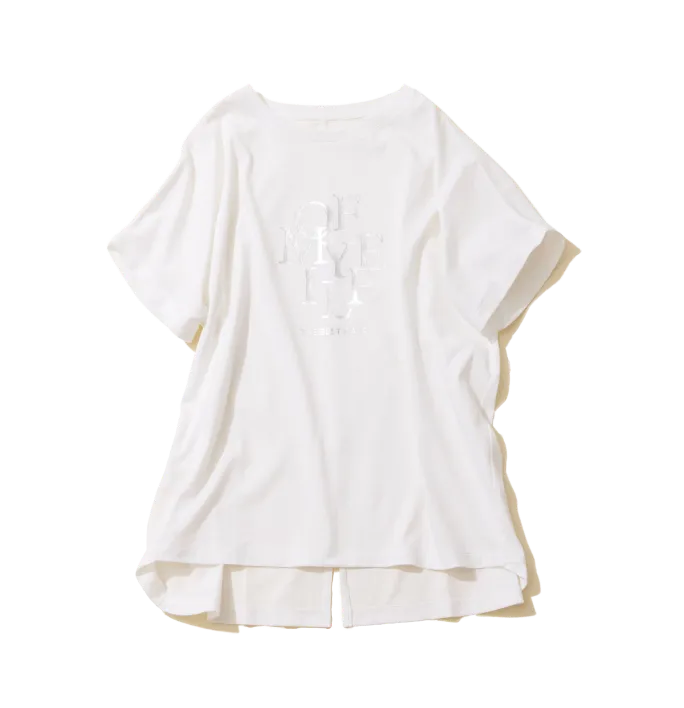 汗染み防止バックスリットロゴＴ