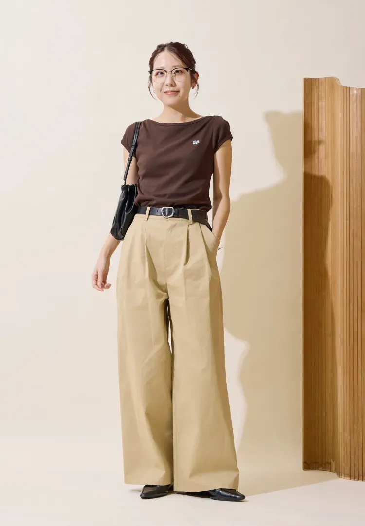 1ポイントボートネックT