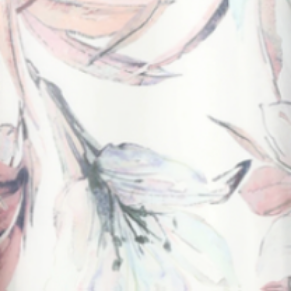 大きな花柄