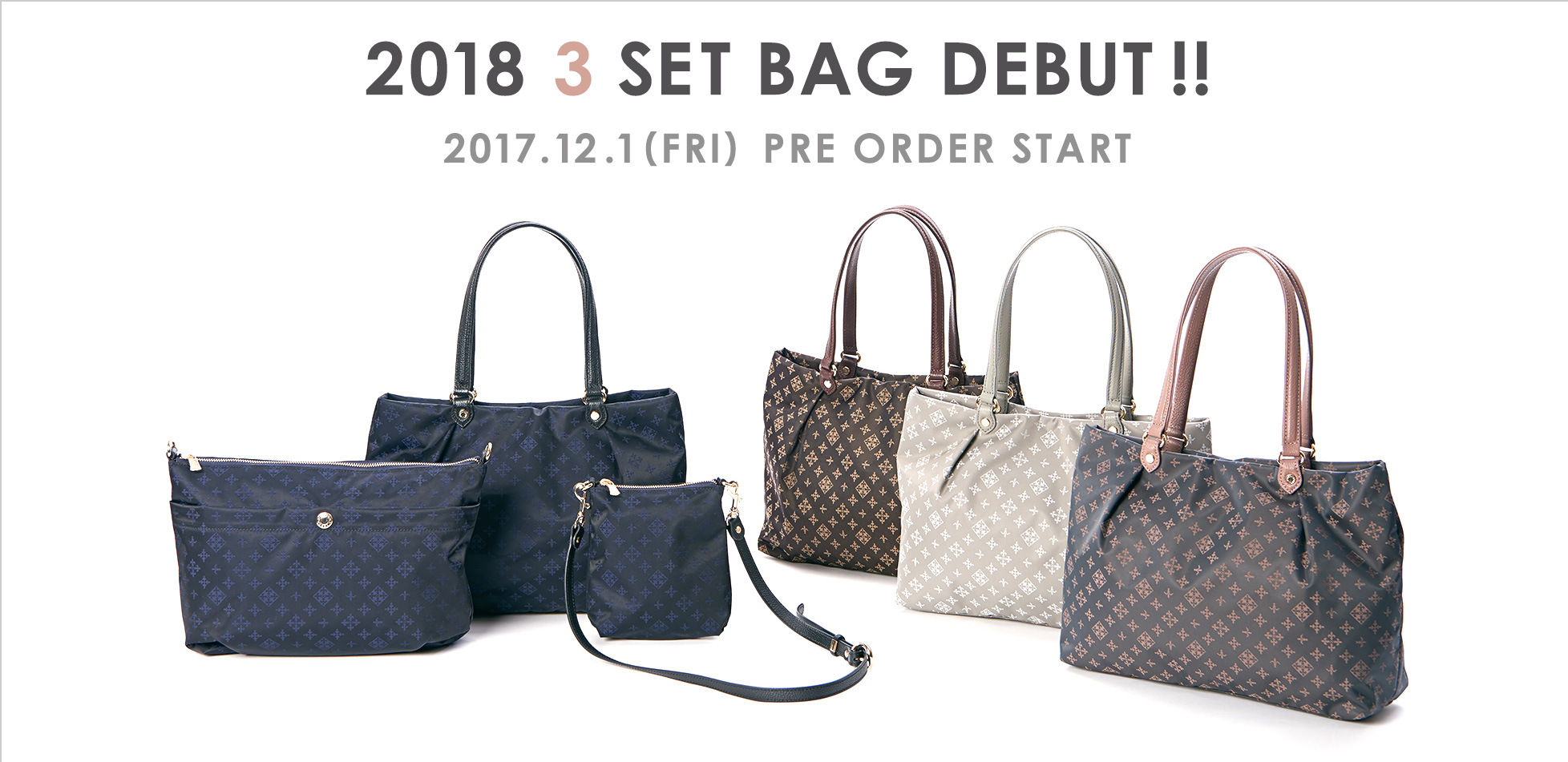2018 3 SET BAG DEBUT!! | russet（ラシット）