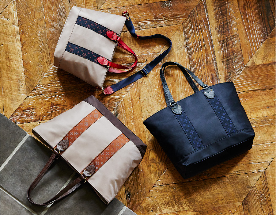 1.2way Mini Tote Bag  CE-373  ¥24,200 2.Tote Bag  CE-372  ¥25,300