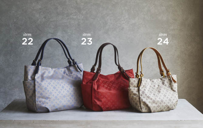 バックルハンドルトートバッグ L size バックルハンドルトートバッグ M size バックルハンドルトートバッグ S size