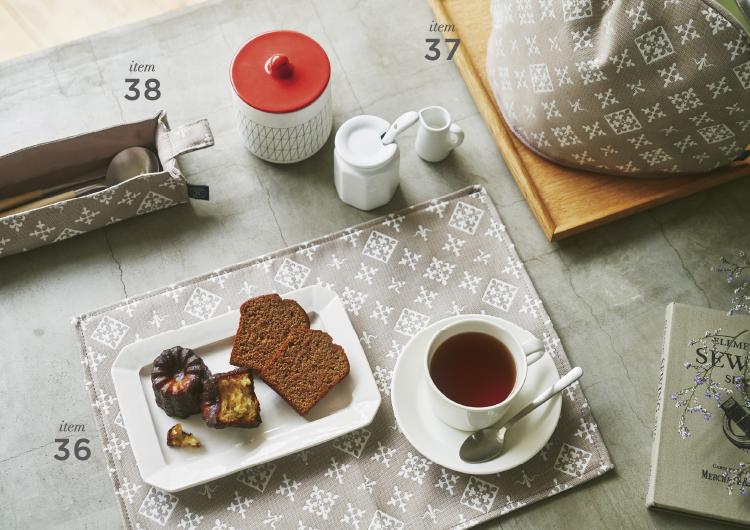 ランチョンマット ポットカバー カトラリーケース