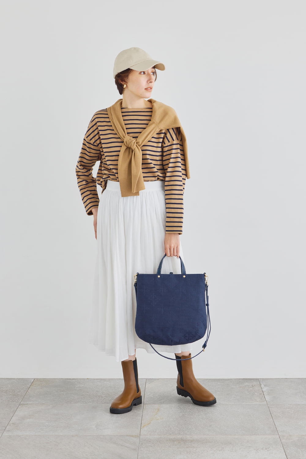 2393　ラシット　トートバッグ　刺し子　ライトブルー　ほぼ未使用 SASHIKO｜russet (ラシット)｜パル公式通販サイト｜PAL CLOSET