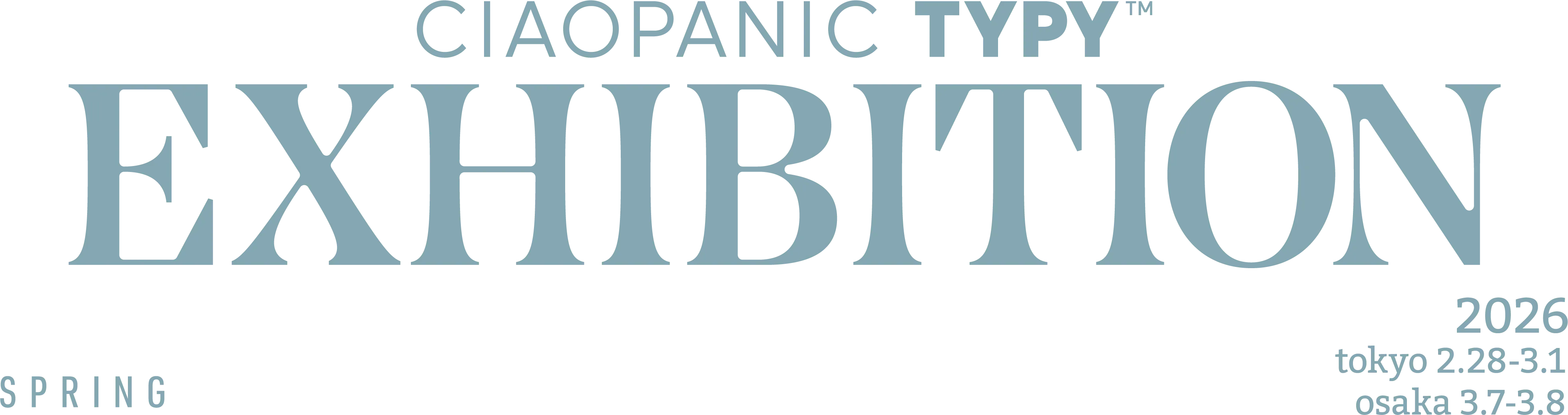 CIAOPANIC TYPY  EXHIBITION