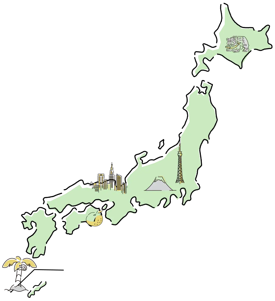 今日、何着てる？日本全国TYPY STAFF着こなしMAP