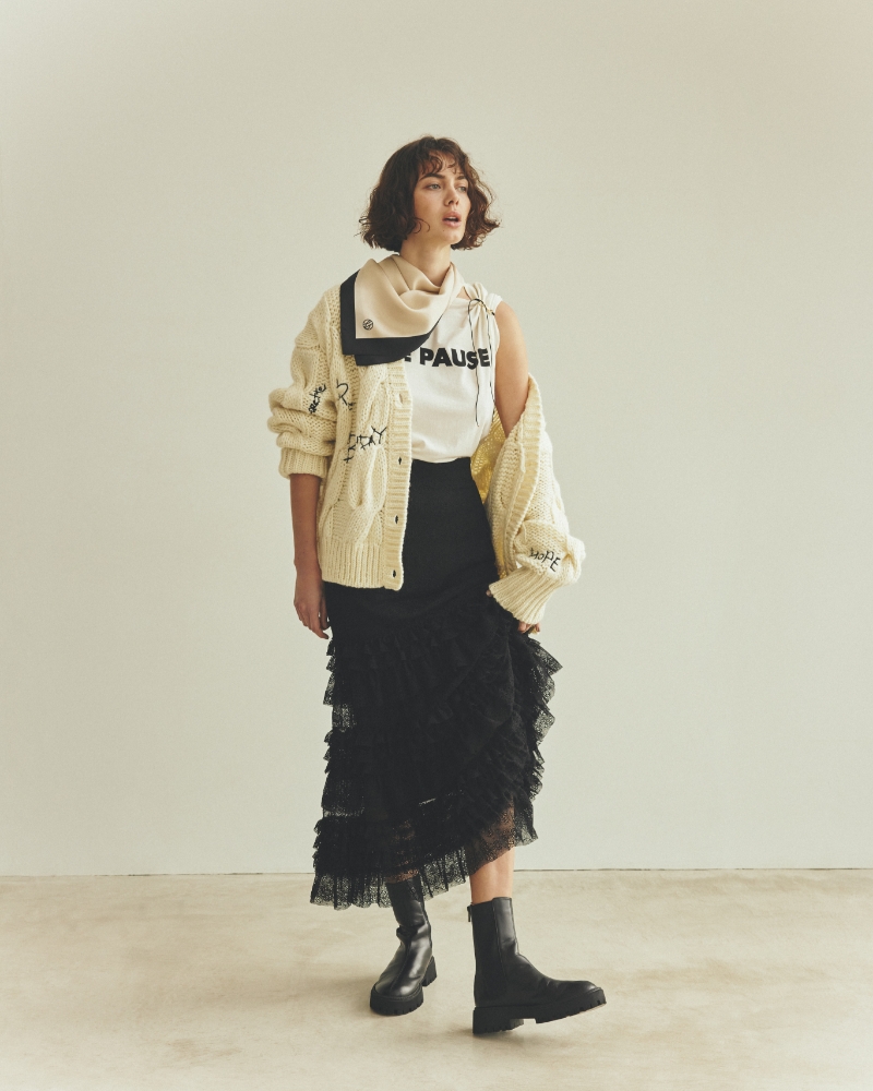 Whim Gazette ウィムガゼット　2024 ザポーズ モヘヤニット Whim Gazette ウィムガゼット 2024 ザポーズ モヘヤニット